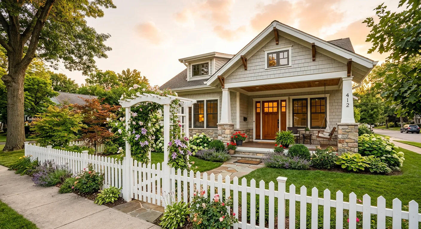 Beautiful craftsman home — the kind of property appraisers work with every day